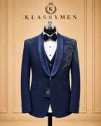 The KlassyMen Double-Breasted Power Suit