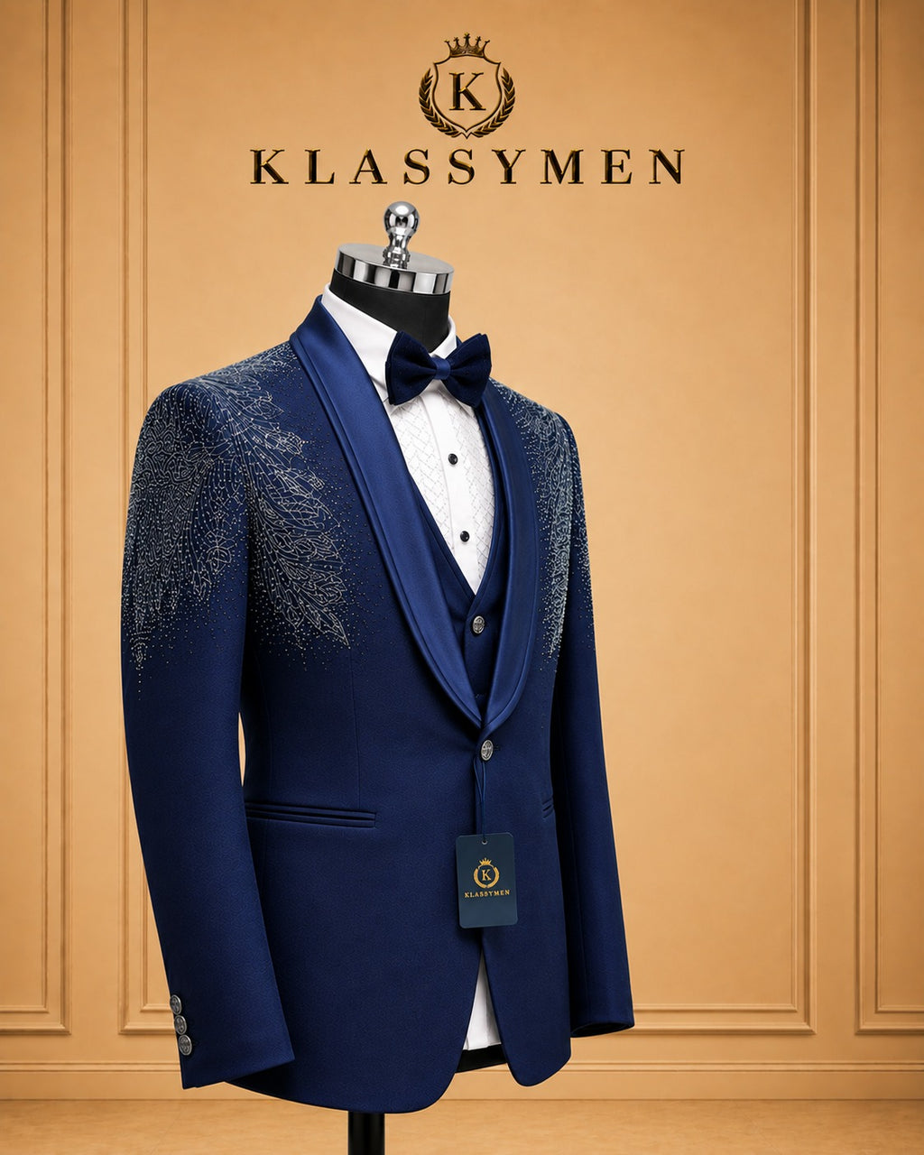 The KlassyMen Double-Breasted Power Suit