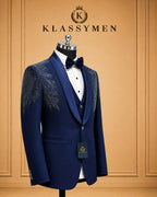 The KlassyMen Double-Breasted Power Suit