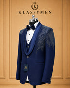 The KlassyMen Double-Breasted Power Suit