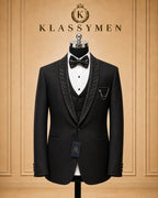 The KlassyMen Checked Windowpane Suit