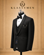 The KlassyMen Checked Windowpane Suit