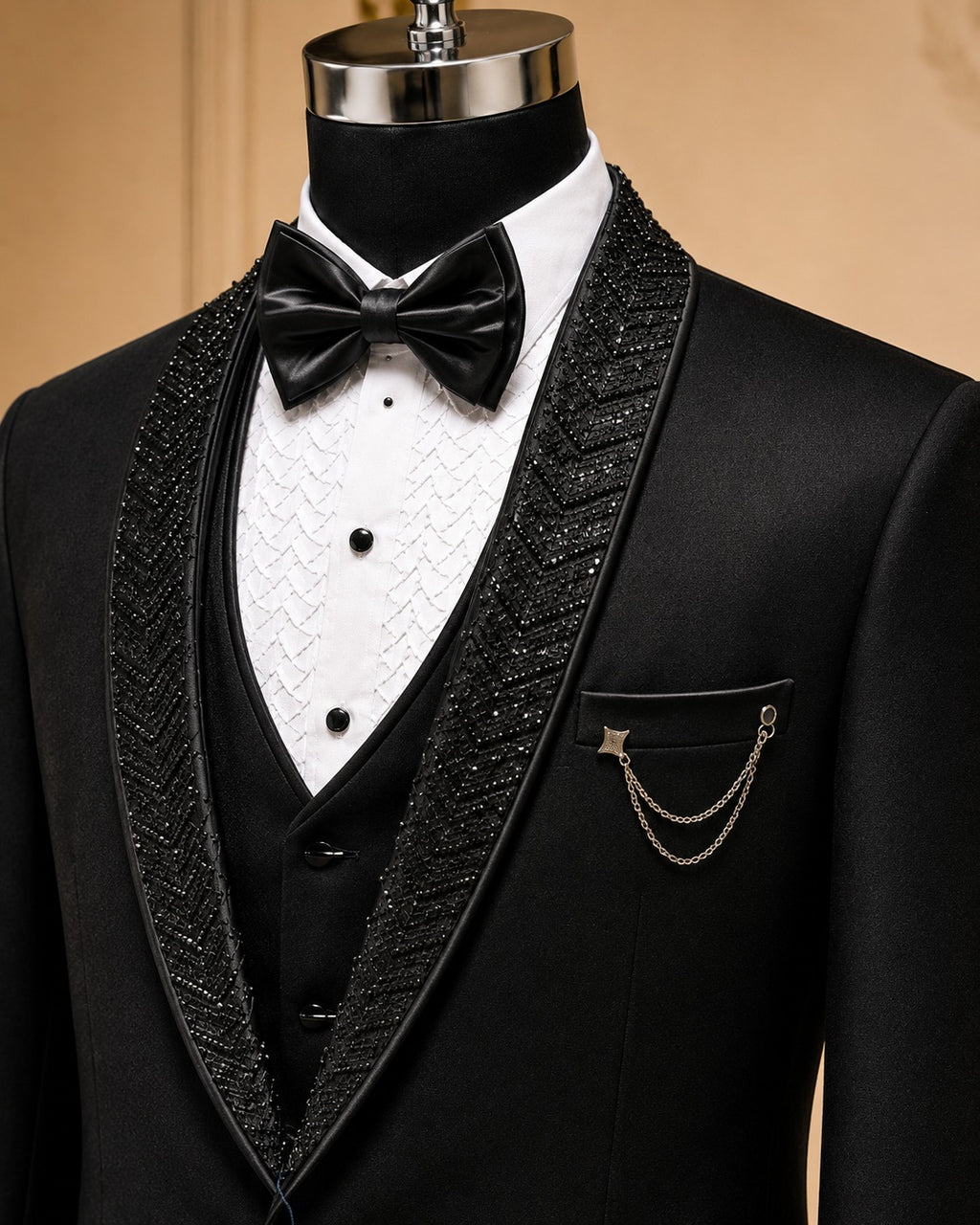 The KlassyMen Checked Windowpane Suit
