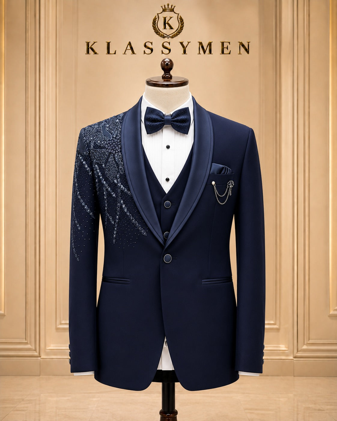 The KlassyMen Camel Hair Luxury Suit