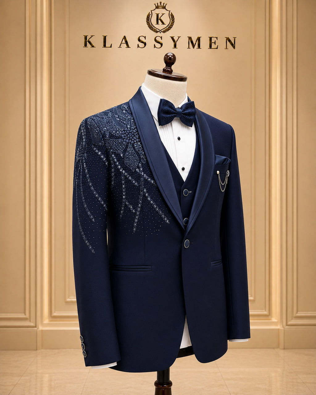 The KlassyMen Camel Hair Luxury Suit