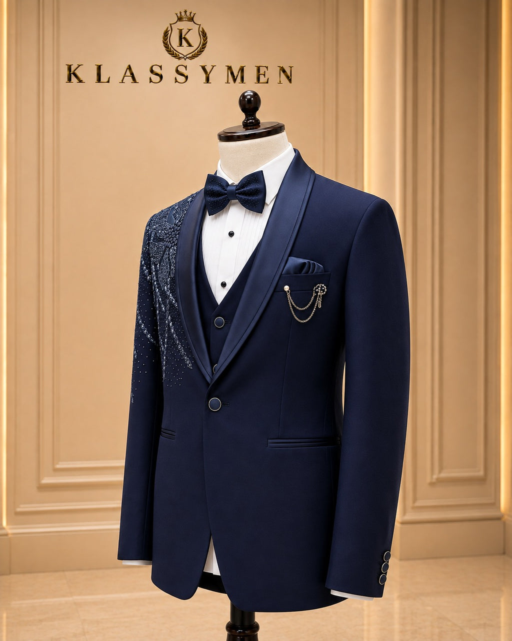 The KlassyMen Camel Hair Luxury Suit