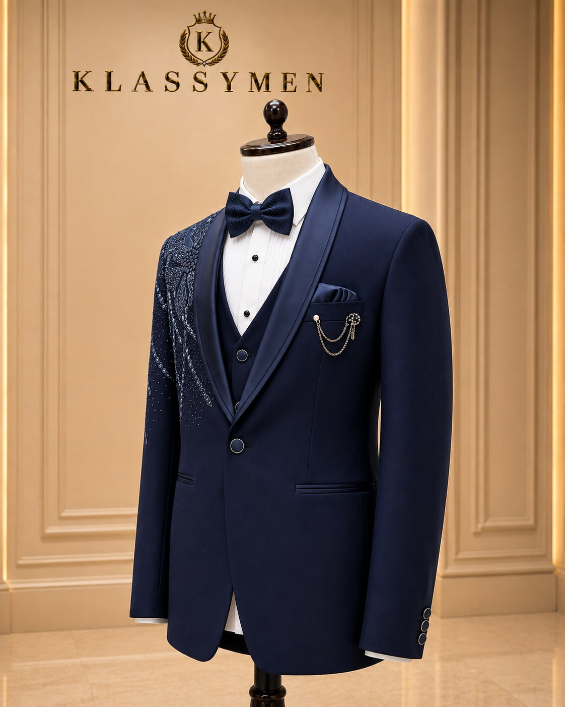The KlassyMen Camel Hair Luxury Suit