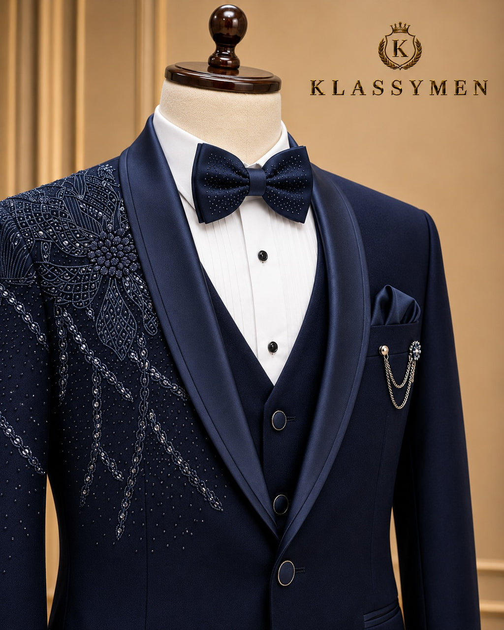 The KlassyMen Camel Hair Luxury Suit