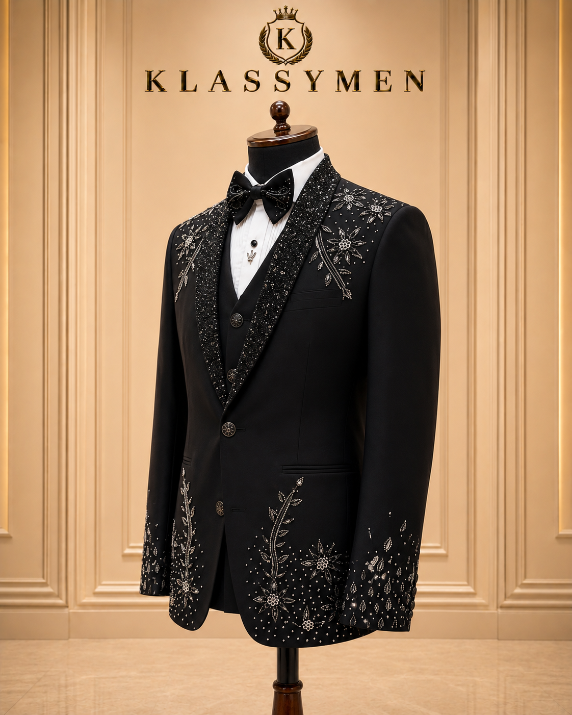 The KlassyMen Chalk Stripe Suit