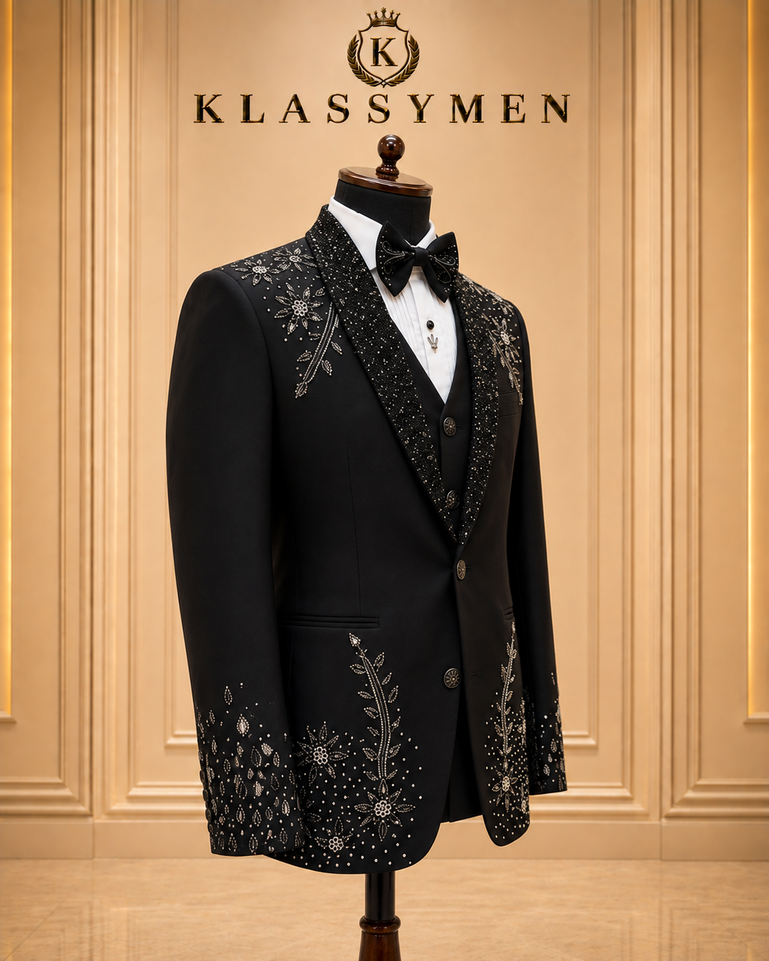 The KlassyMen Chalk Stripe Suit