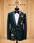 The KlassyMen Textured Boucle Suit