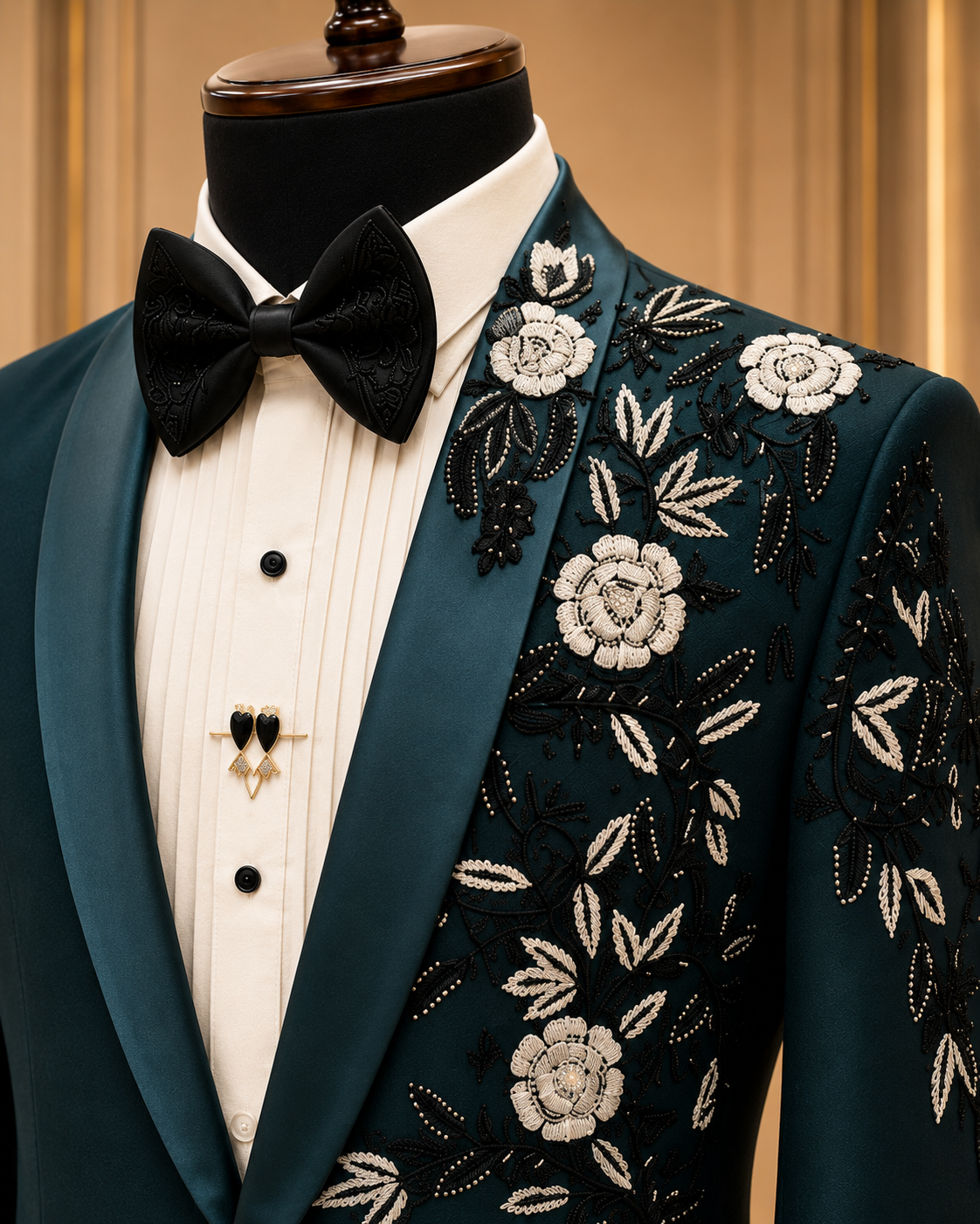 The KlassyMen Textured Boucle Suit