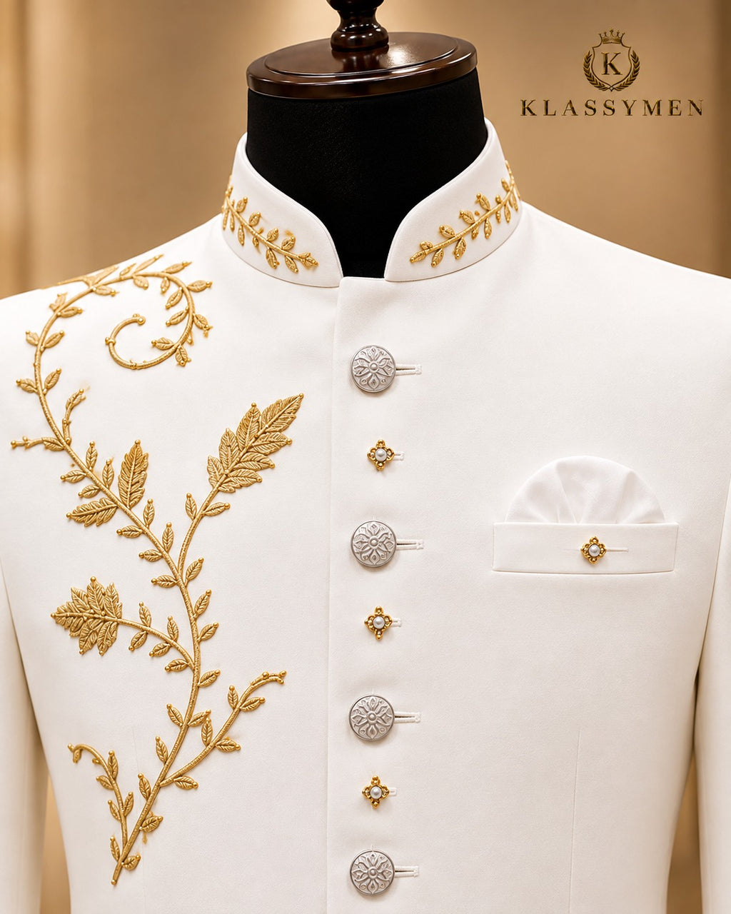 The KlassyMen Linen-Cotton Blend Suit