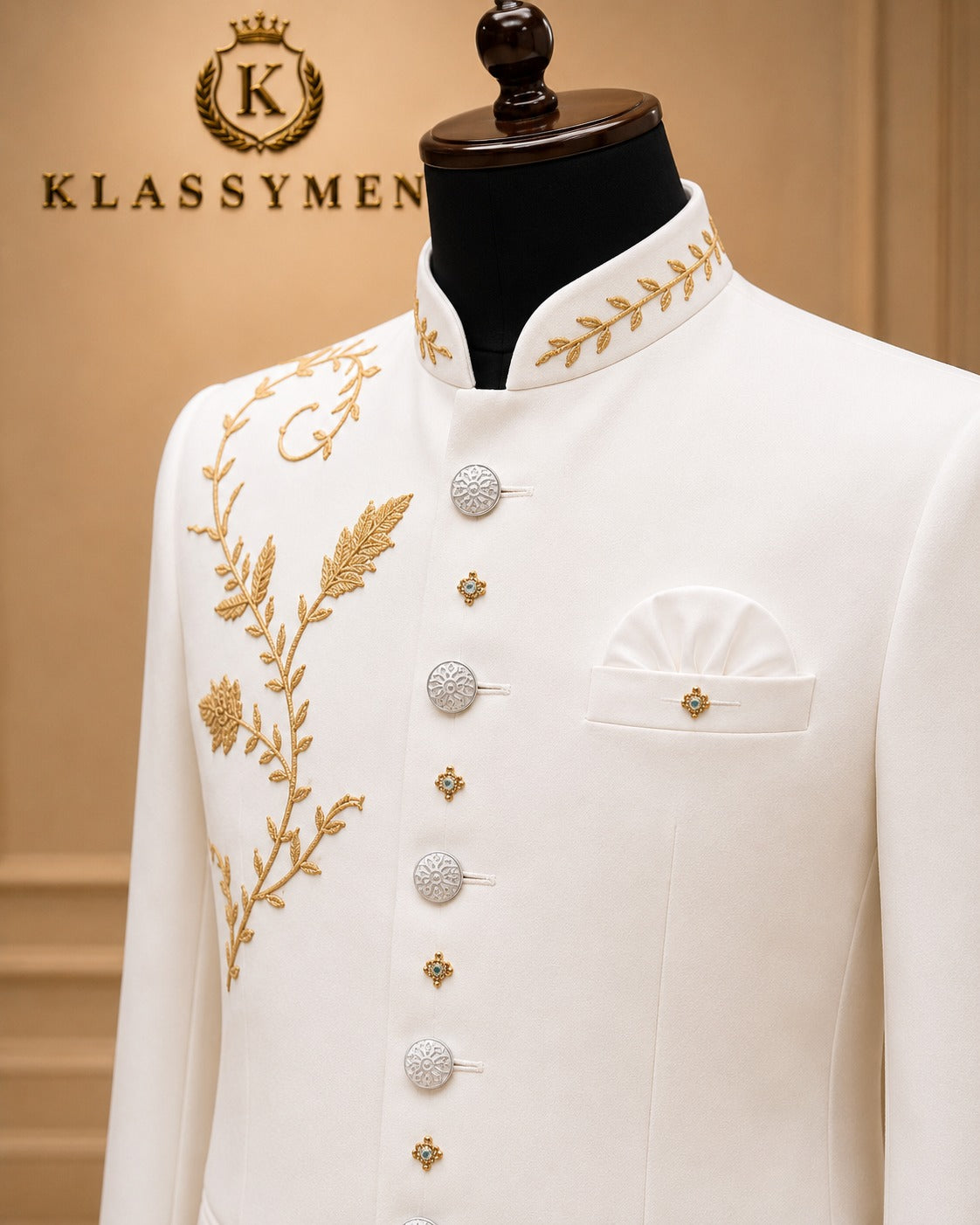 The KlassyMen Linen-Cotton Blend Suit