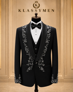 The KlassyMen Wool Crepe Suit