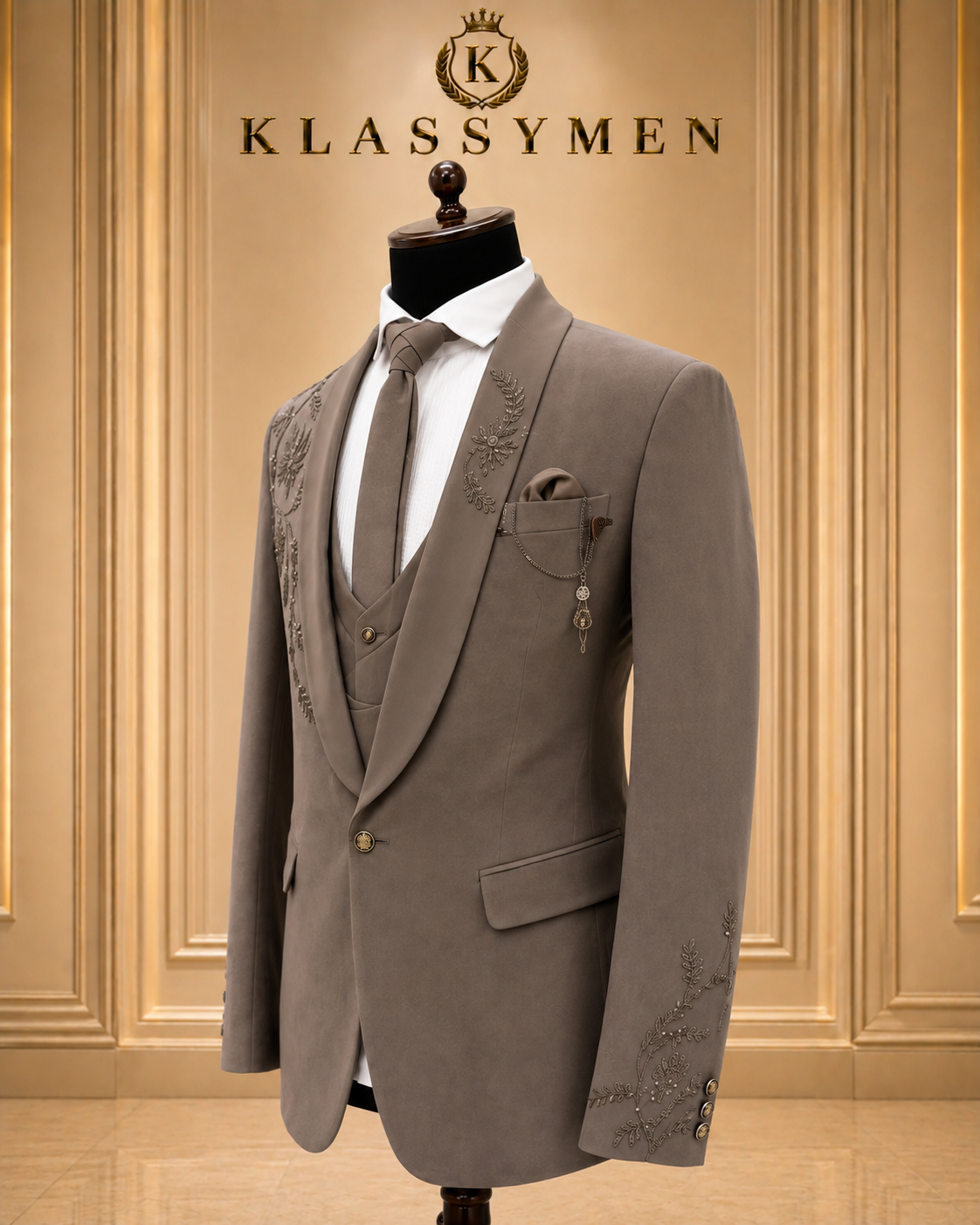 The KlassyMen Grand Heritage Three-Piece Suit