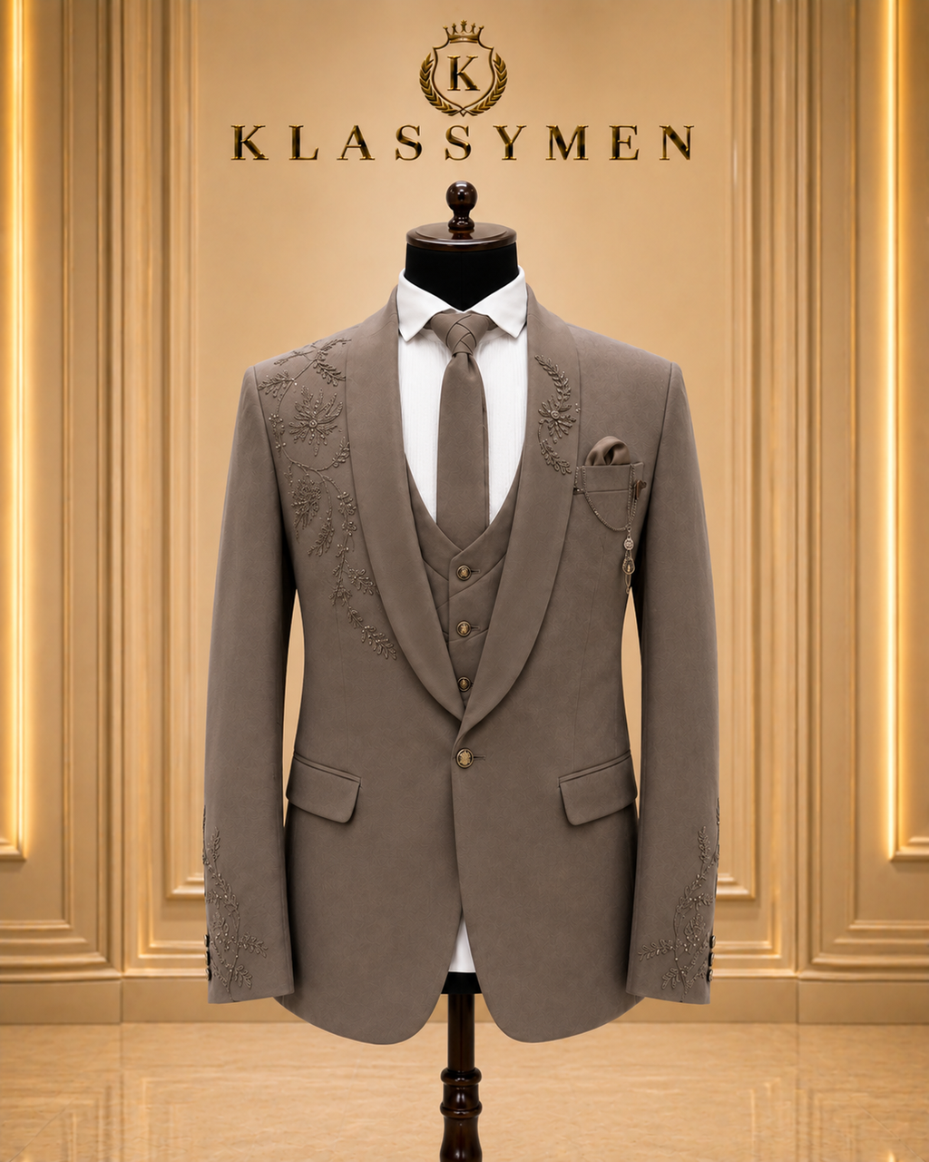 The KlassyMen Grand Heritage Three-Piece Suit