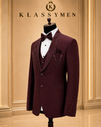The KlassyMen Silk-Wool Blend Suit