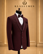 The KlassyMen Silk-Wool Blend Suit