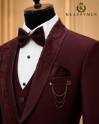 The KlassyMen Silk-Wool Blend Suit