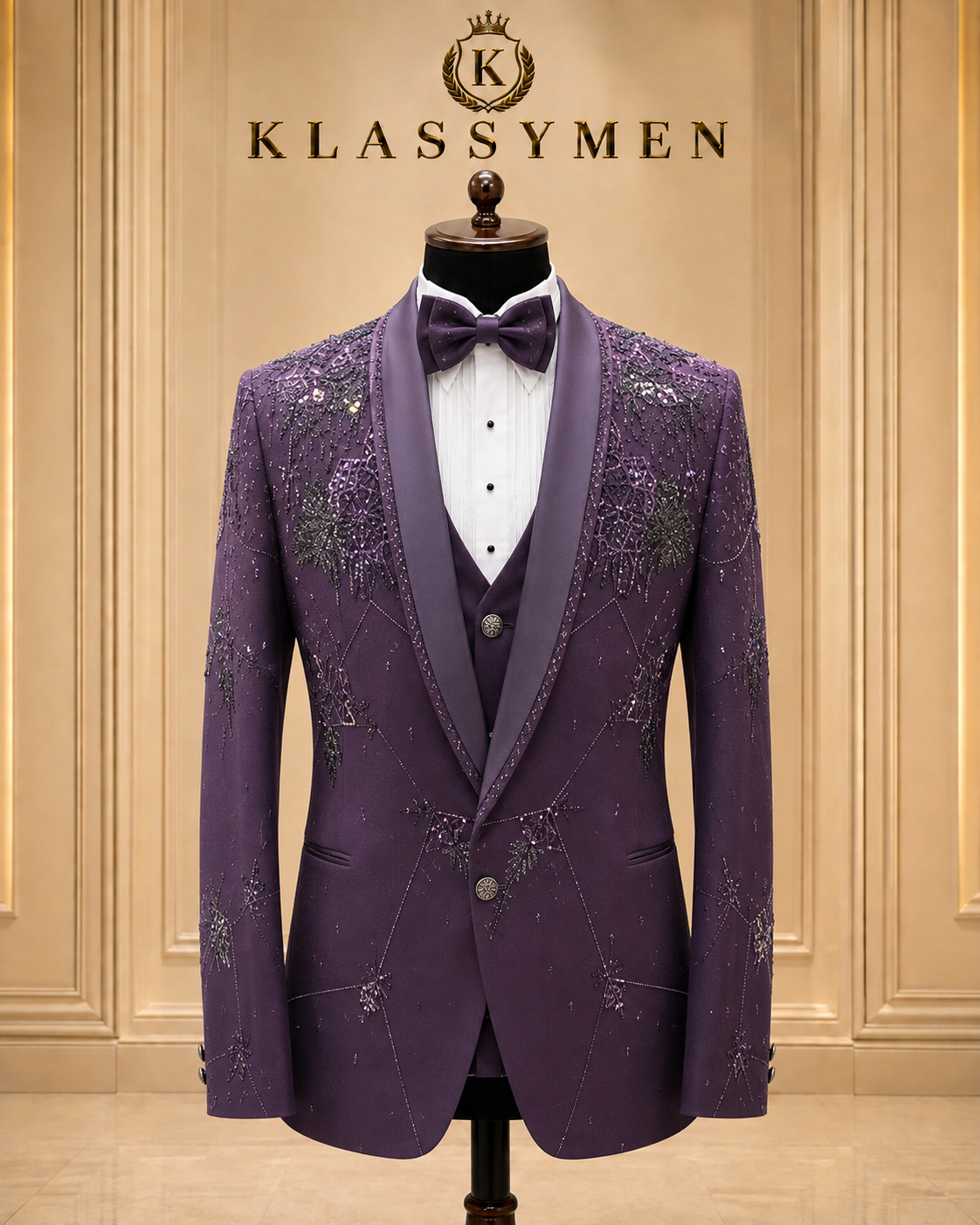 The KlassyMen Cashmere Blend Suit
