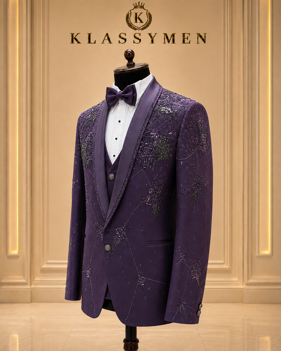The KlassyMen Cashmere Blend Suit