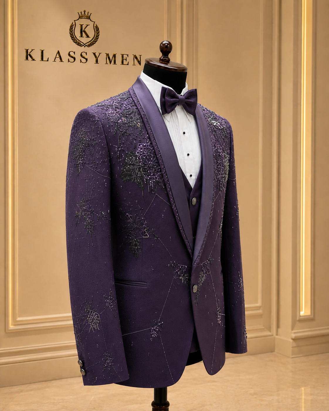The KlassyMen Cashmere Blend Suit