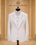 The KlassyMen Slim Fit Mohair Suit