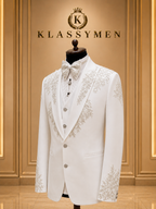 The KlassyMen Slim Fit Mohair Suit