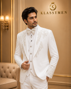 The KlassyMen Slim Fit Mohair Suit