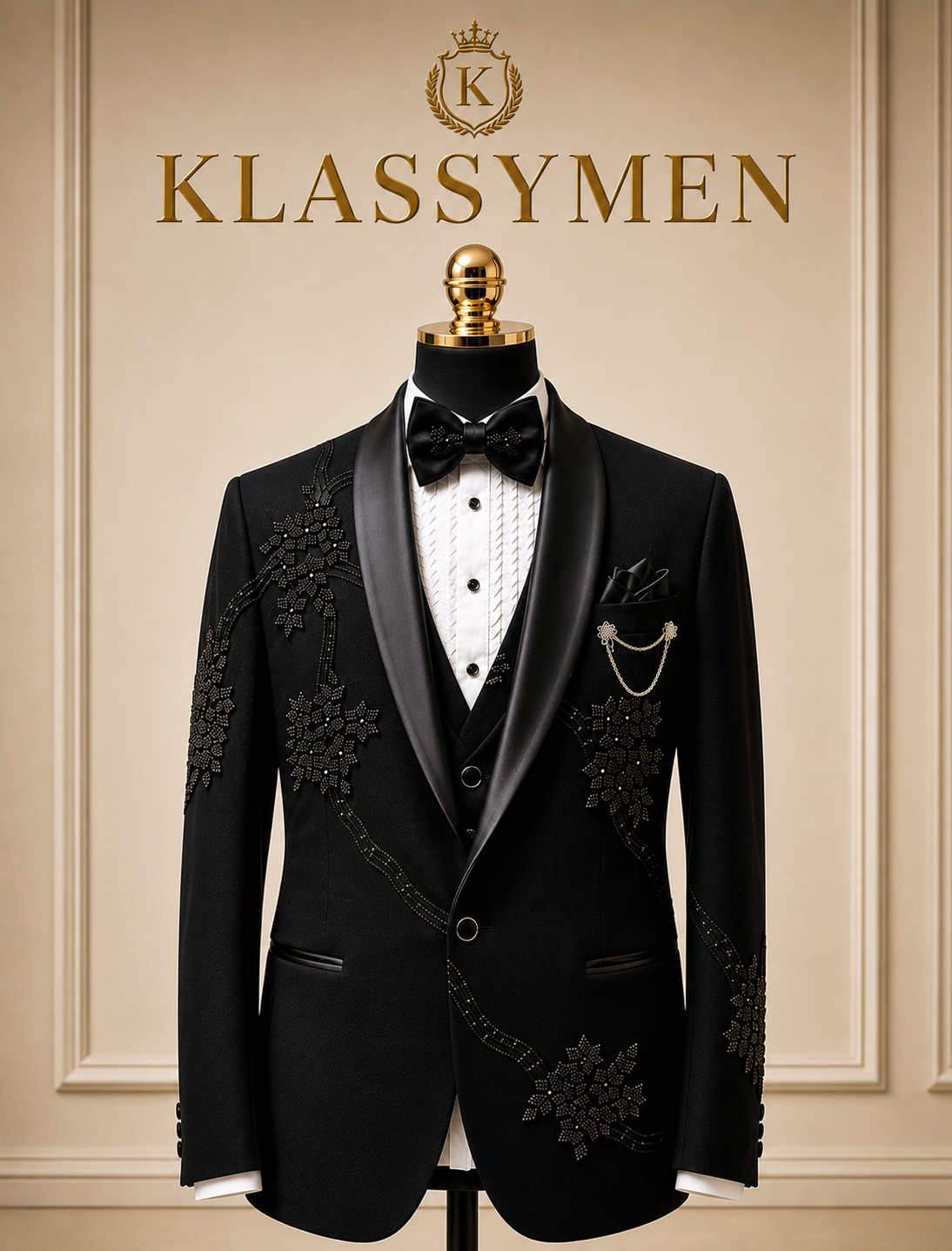 Texudo Black Klassymen