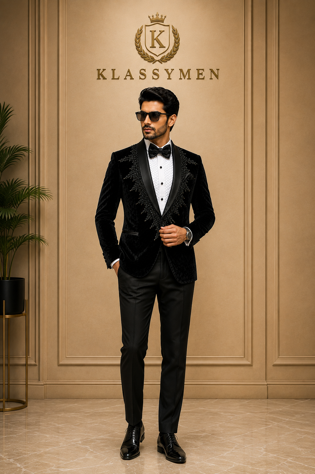 The KlassyMen Executive Slim Suit